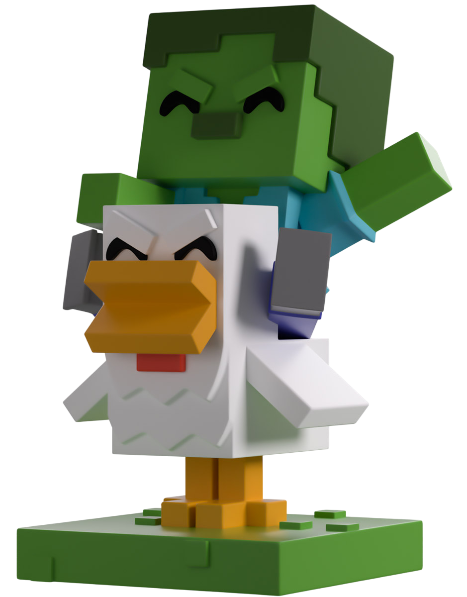Minecraft Youtooz Vinyl Figure Chicken Jockey