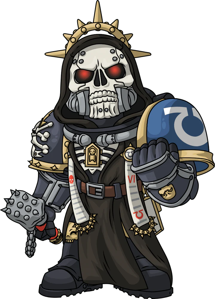 Space Marine II Youtooz Vinyl Figure The Chaplain
