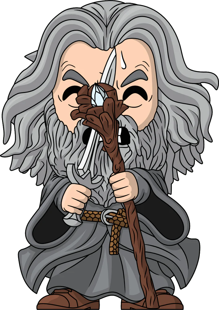 The Lord of the Rings Youtooz Vinyl Figure Gandalf The Grey