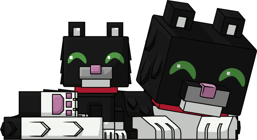Minecraft Youtooz Vinyl Figure Tuxedo Cat