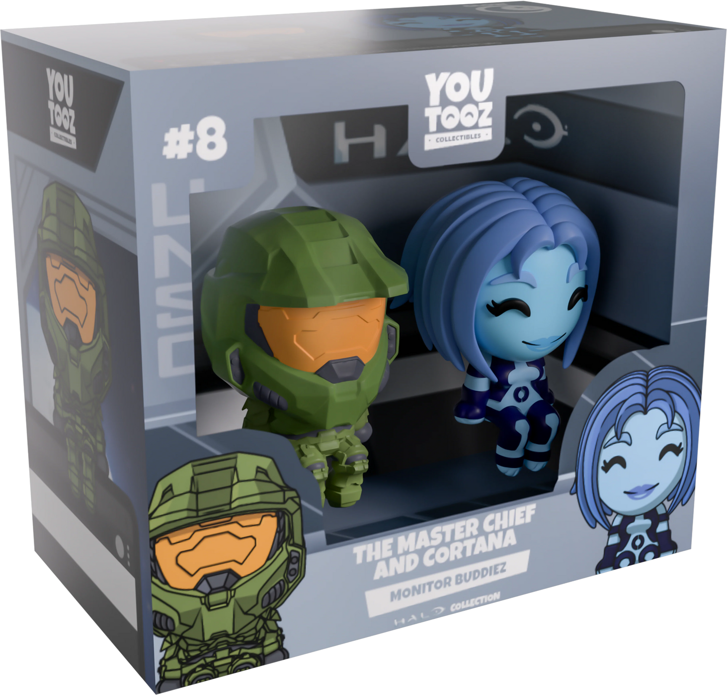 Halo Youtooz Monitor Buddiez Master Chief & Cortana