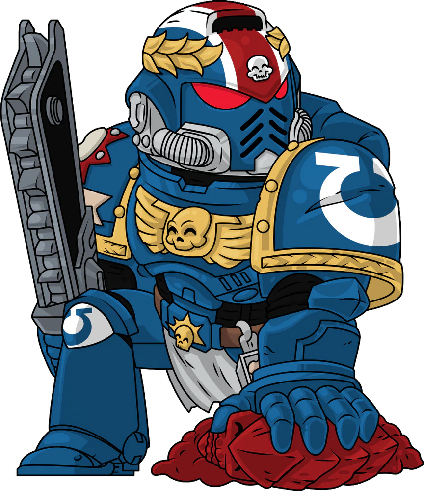 Space Marine II Youtooz Vinyl Figure Ultramarines Titus