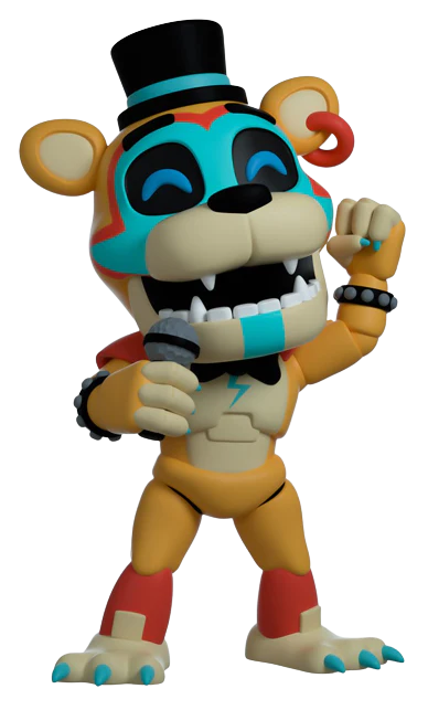 Five Nights At Freddys Youtooz Vinyl Figure Glamrock Freddy