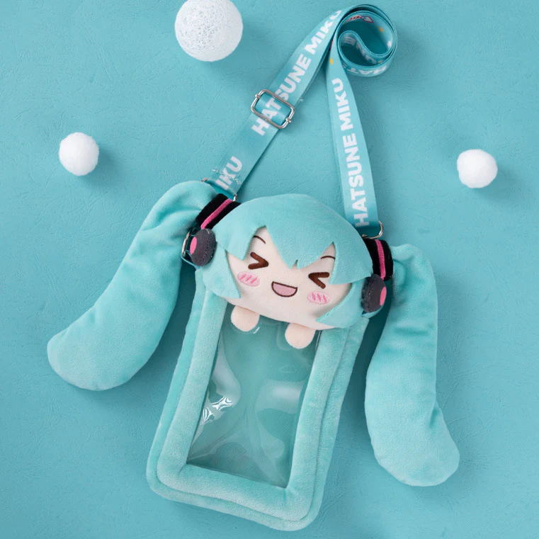 Moeyu - Hatsune Miku Squinty Eyes Series Mobile Phone Bag