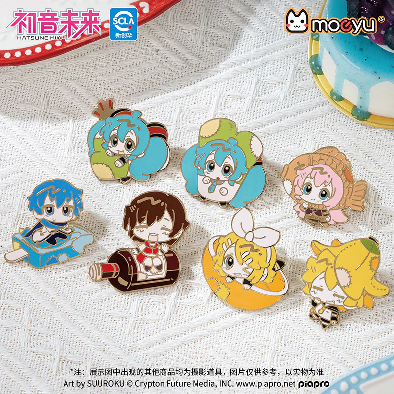 Moeyu - Hatsune Miku AMU Series Metal Enamel Brooch Pins (Blind Box)