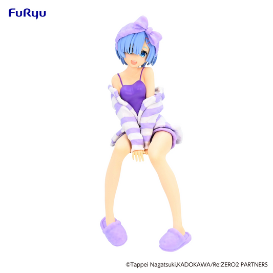 Re:Zero Noodle Stopper Rem Room Wear Purple
