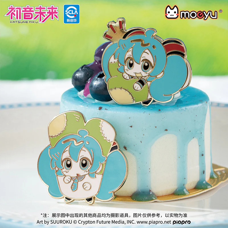 Moeyu - Hatsune Miku AMU Series Metal Enamel Brooch Pins (Blind Box)