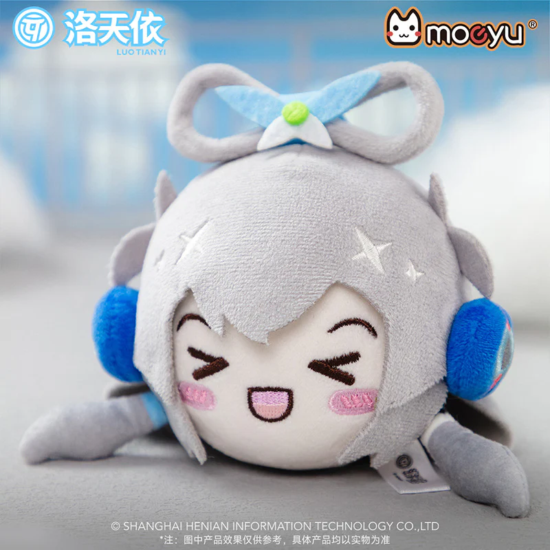 Moeyu - VSinger Luo Tianyi Squinting Eyes Series Plush Pinch Dumplings