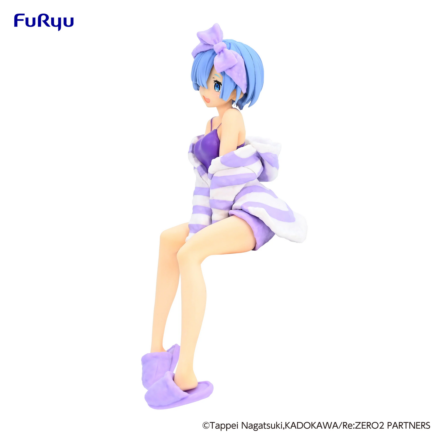 Re:Zero Noodle Stopper Rem Room Wear Purple