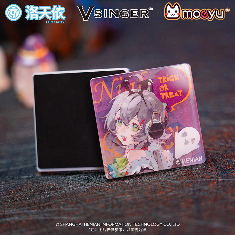 Moeyu - Vsinger Luo Tianyi Funny Night Series Fridge Magnet
