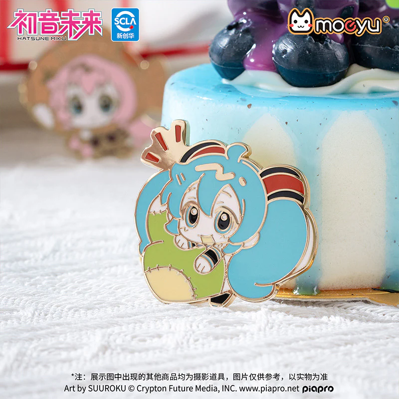 Moeyu - Hatsune Miku AMU Series Metal Enamel Brooch Pins (Blind Box)