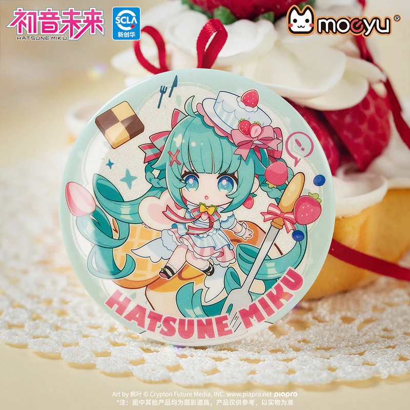Moeyu - Hatsune Miku Sweet Intertwined Series Tinplate Badge Q Version