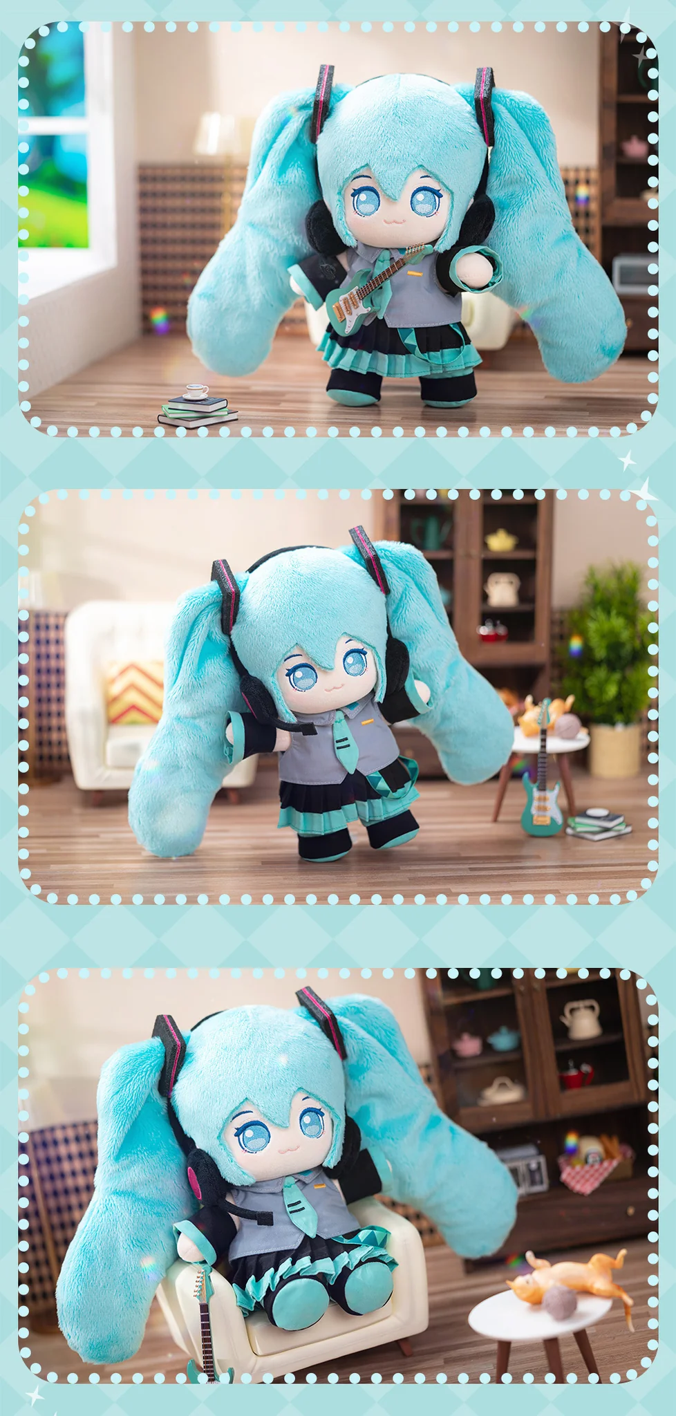 Moeyu - Hatsune Miku Plush Doll Set