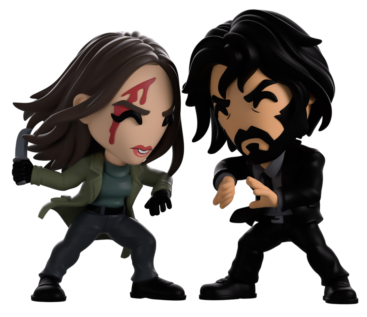 Ballerina Youtooz Vinyl Figure The Ballerina and John Wick