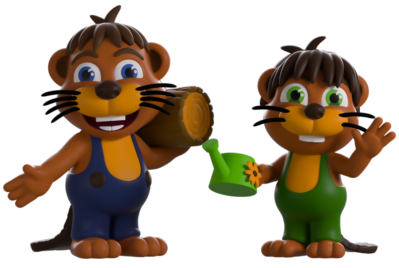 Chipper and Sons Lumber Co Youtooz Vinyl Figure Chipper & Tyke