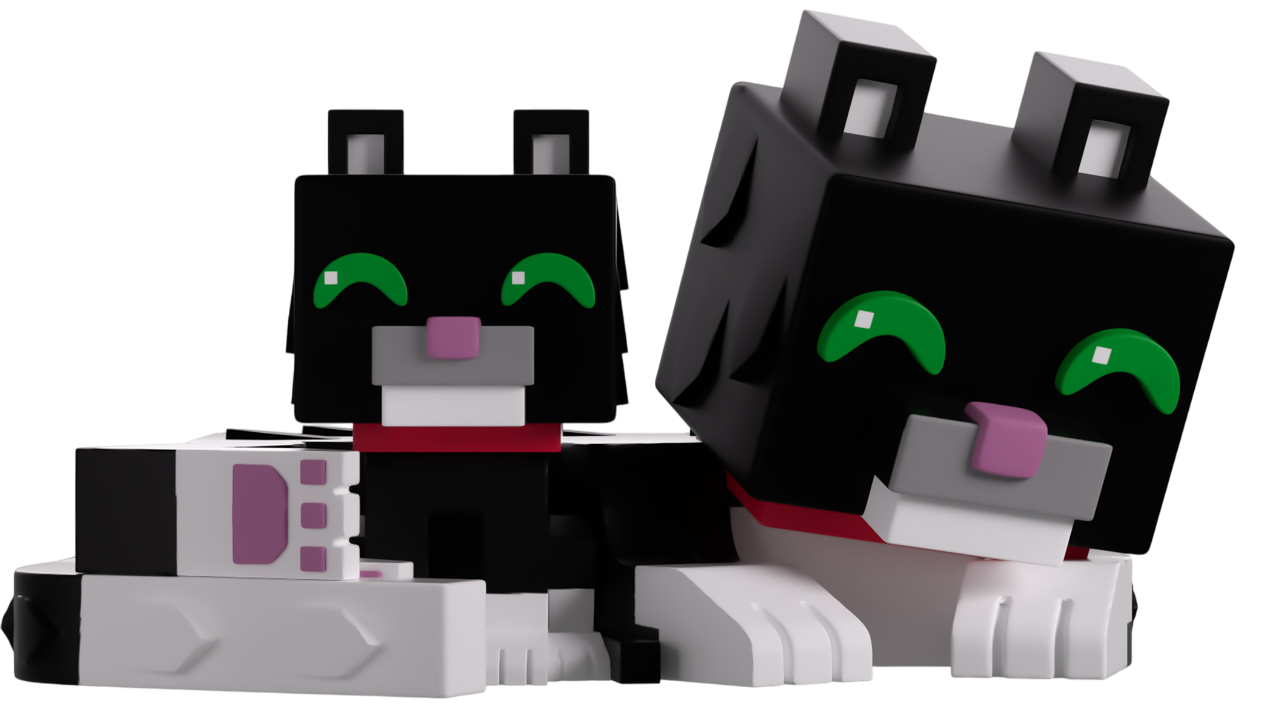 Minecraft Youtooz Vinyl Figure Tuxedo Cat