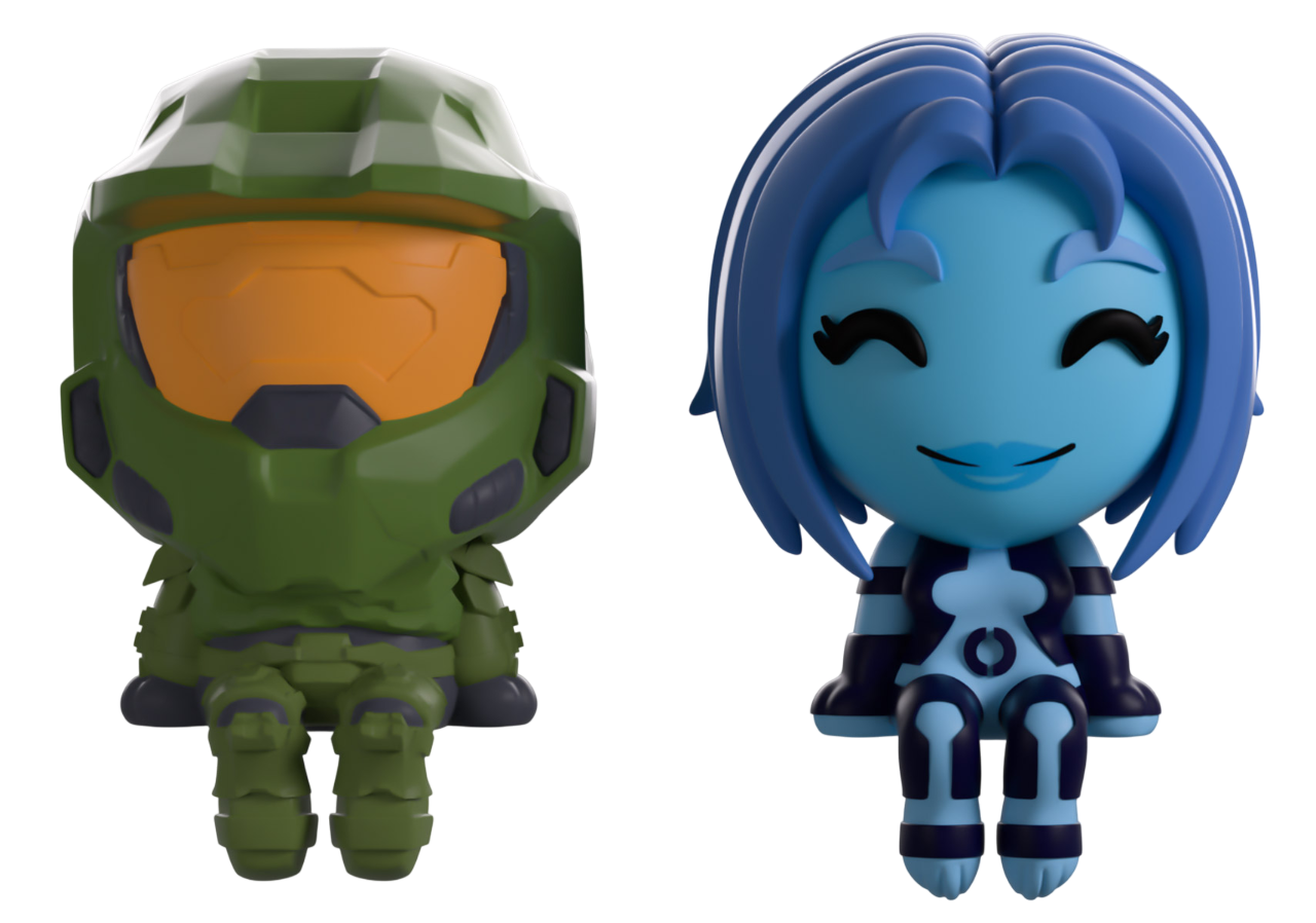 Halo Youtooz Monitor Buddiez Master Chief & Cortana