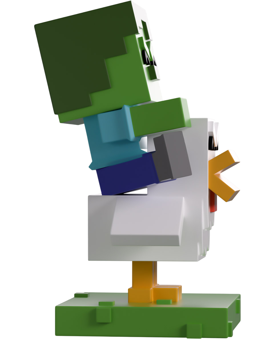 Minecraft Youtooz Vinyl Figure Chicken Jockey