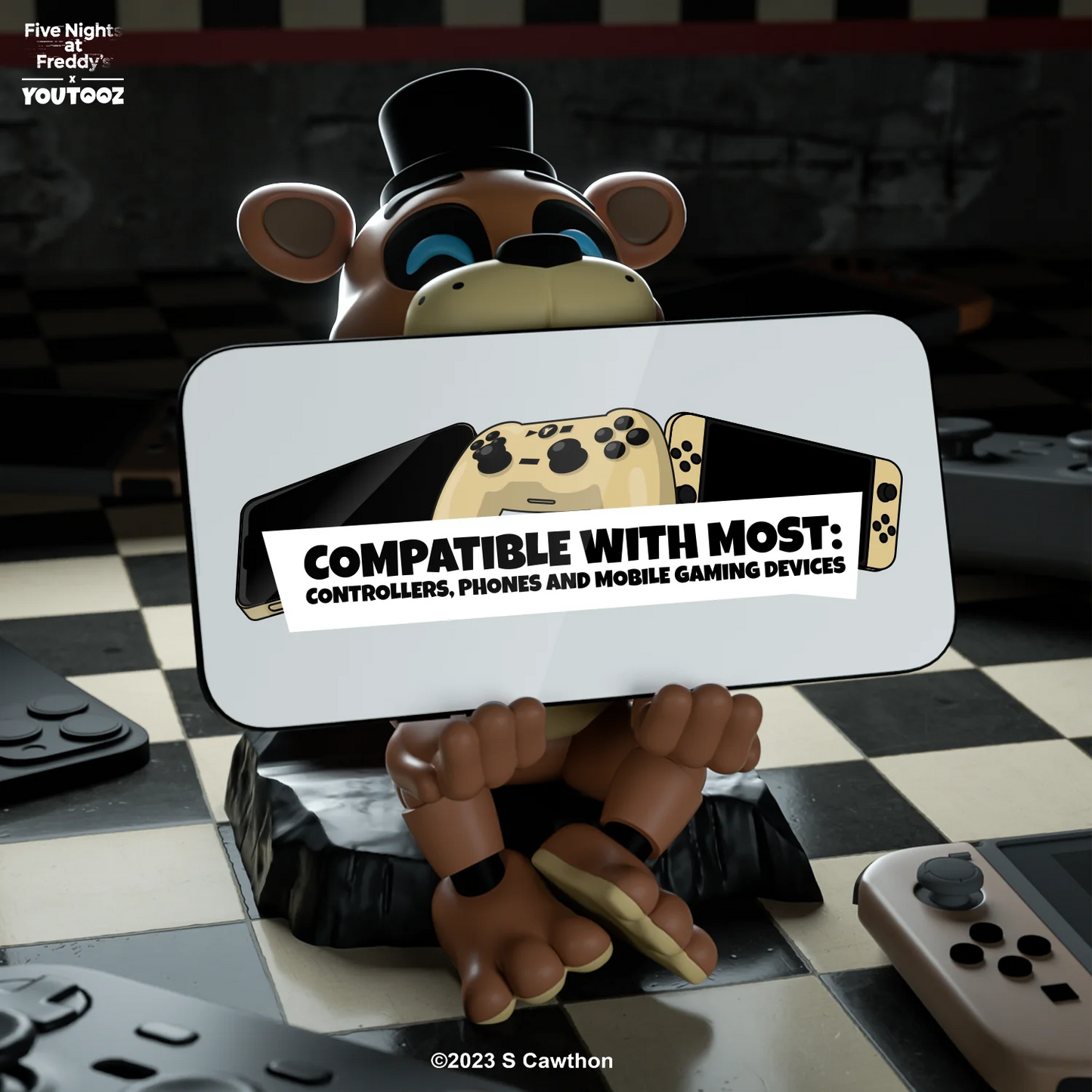 Five Nights At Freddy's Youtooz Device Holder Freddy Fazbear