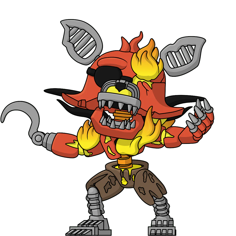 Five Nights At Freddys Youtooz Vinyl Figure Grimm Foxy