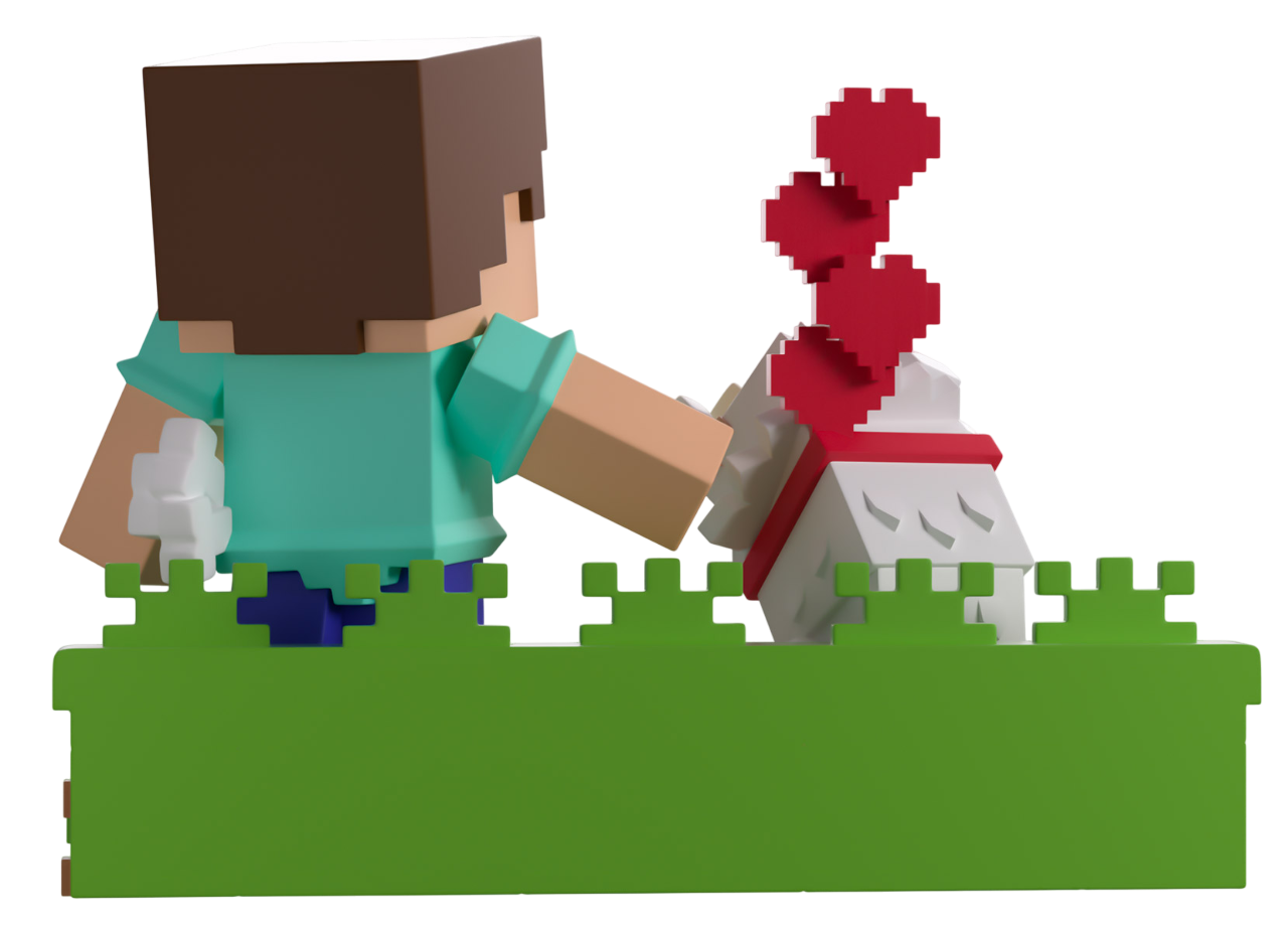 Minecraft Youtooz Vinyl Figure Taming a Wolf