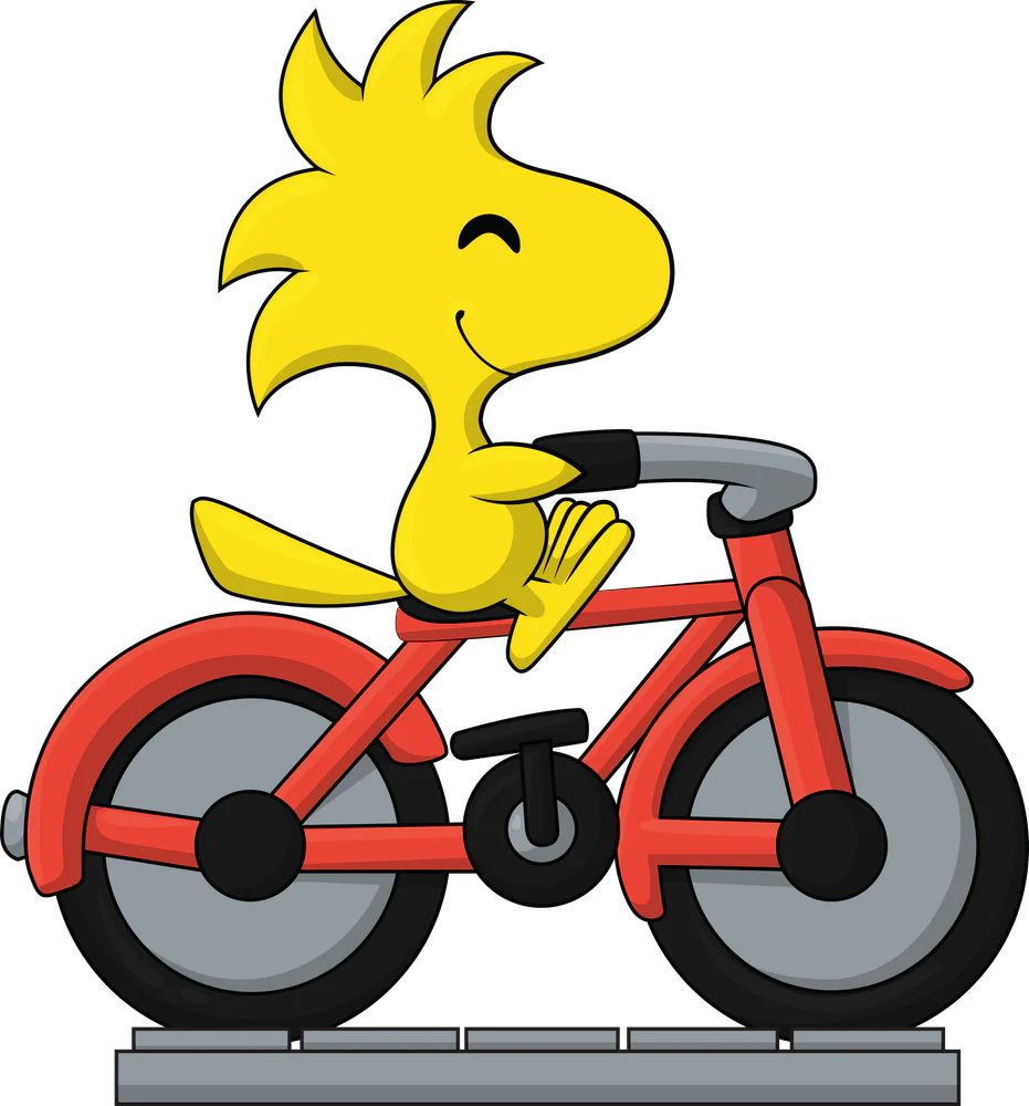 Peanuts Youtooz Vinyl Figure Woodstock On A Bike