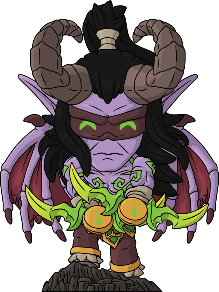 World of Warcraft Youtooz Vinyl Figure Illidan Stormrage
