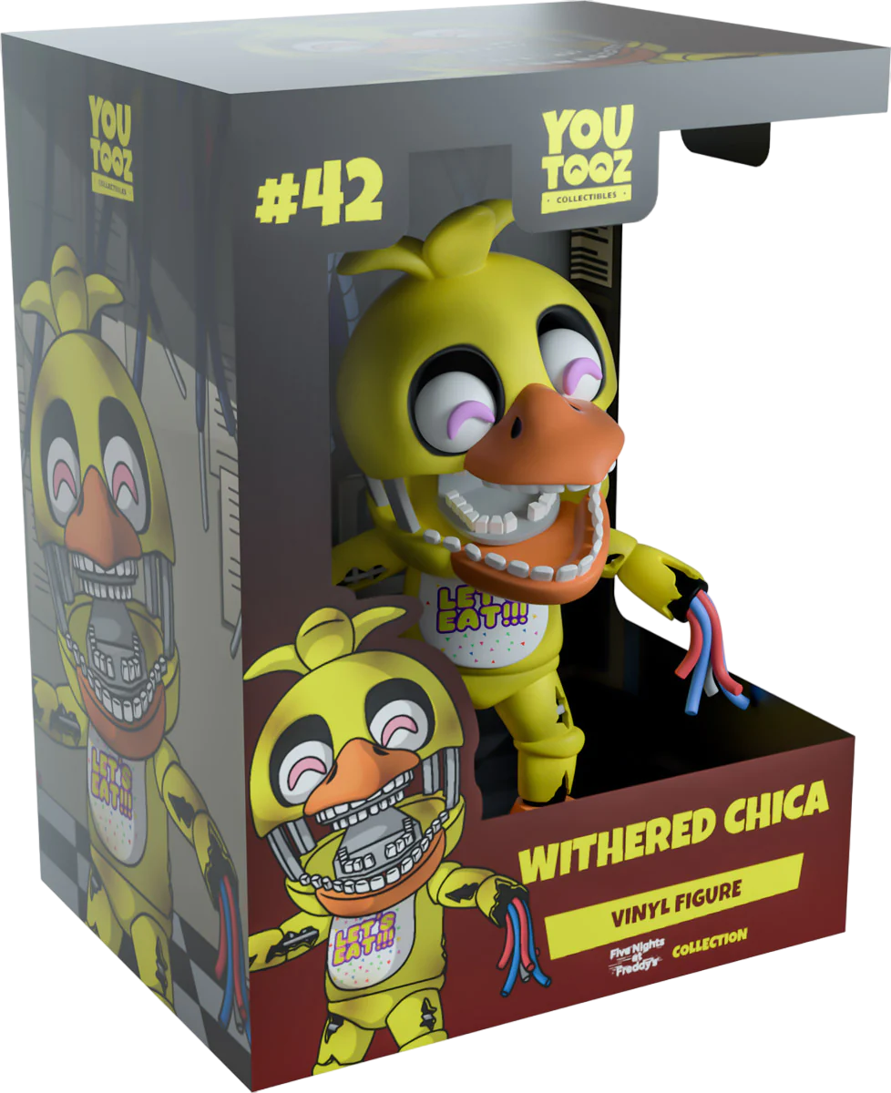 Five Nights At Freddys Youtooz Vinyl Figure Withered Chica