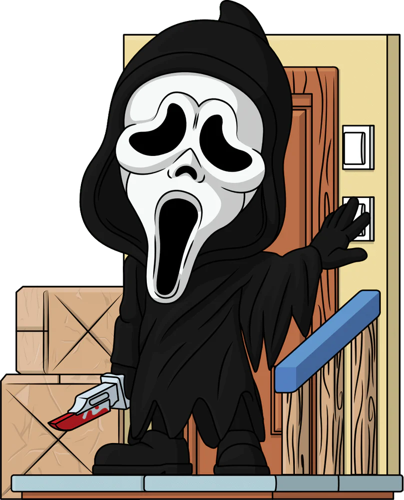 Scream Youtooz Vinyl Figure Lights Out Ghostface