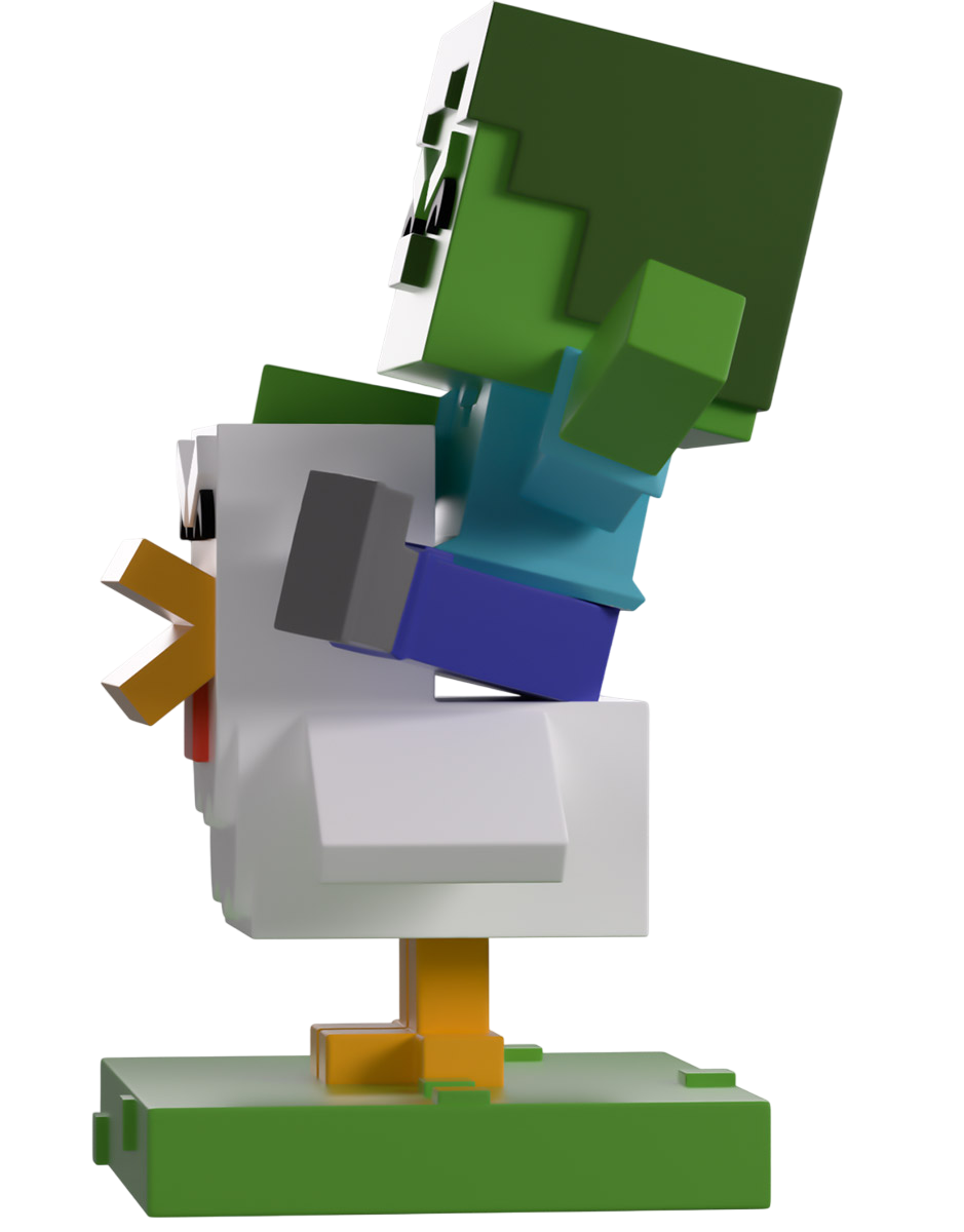 Minecraft Youtooz Vinyl Figure Chicken Jockey