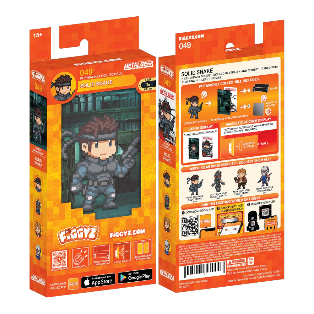 Metal Gear Solid 1 FiGGYZ Solid Snake - #49
