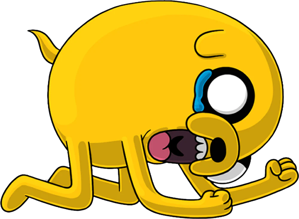 Adventure Time Youtooz Vinyl Figure Screaming Jake