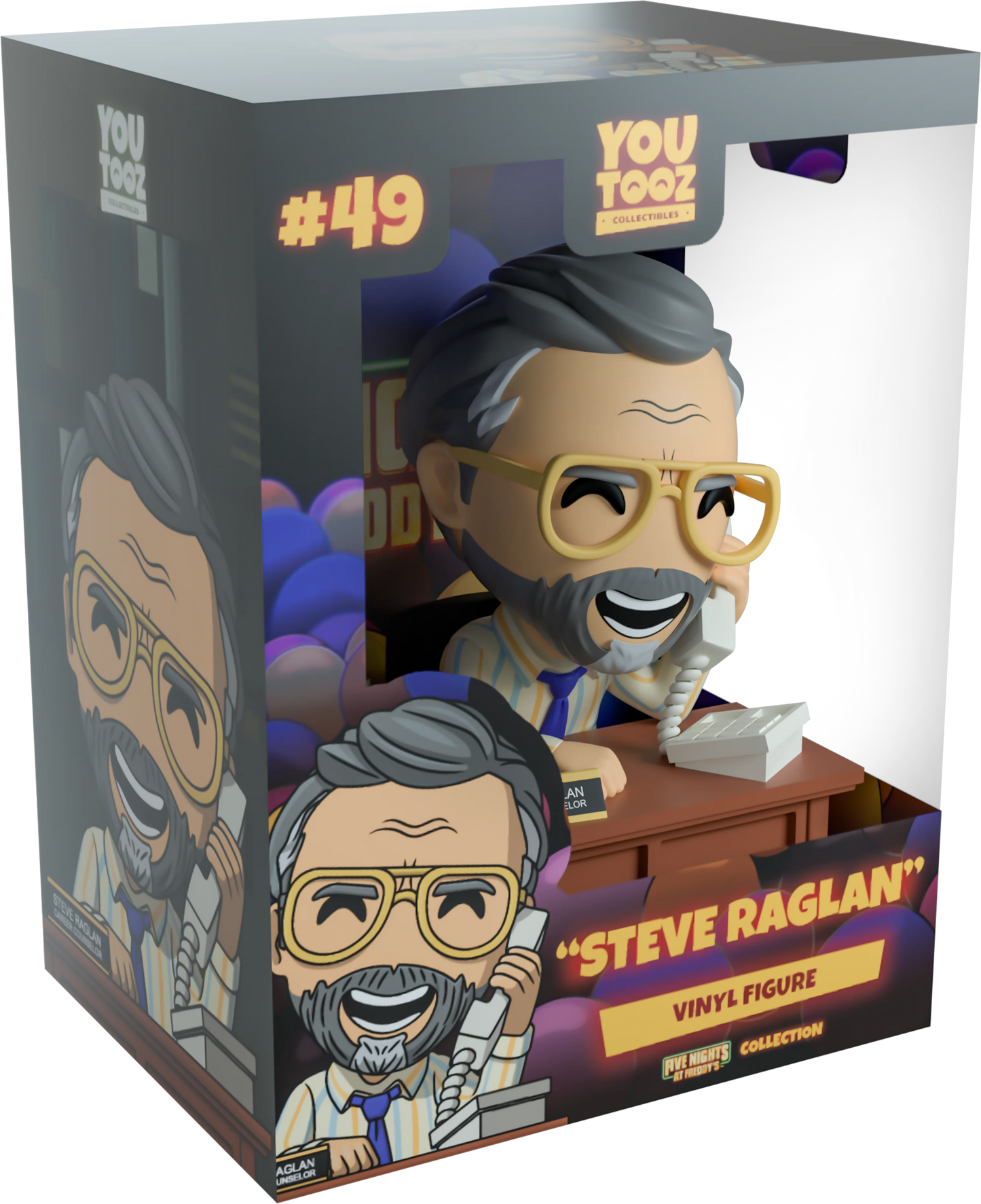 Five Nights At Freddys Movie Youtooz Vinyl Figure Steve Raglan