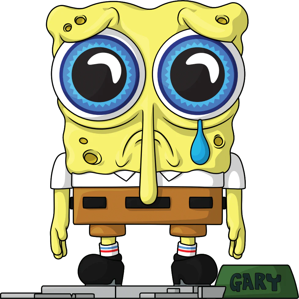 Spongebob Squarepants Youtooz Vinyl Figure Sad Spongebob