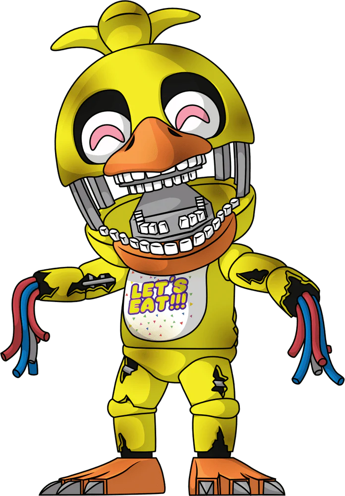Five Nights At Freddys Youtooz Vinyl Figure Withered Chica