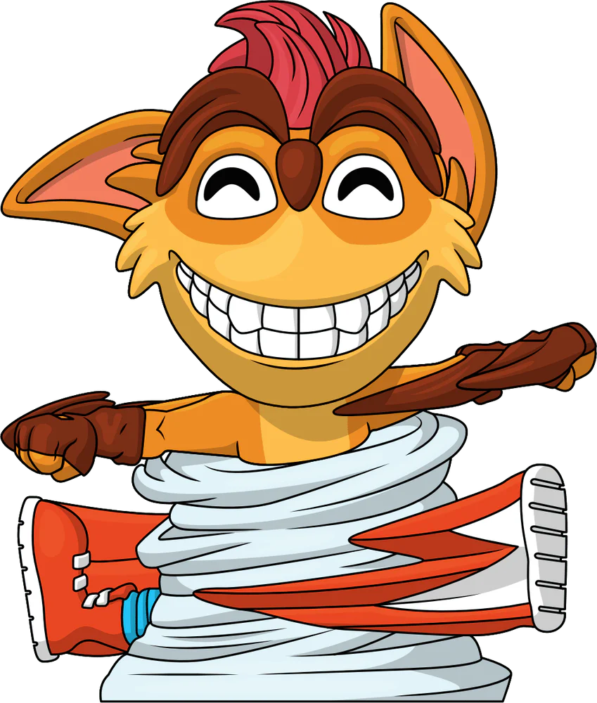 Crash Bandicoot Youtooz Vinyl Figure Spinning Crash