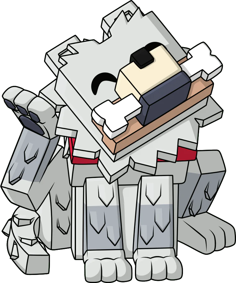 Minecraft Youtooz Vinyl Figure Wolf