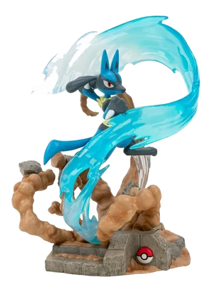 Pokemon Deluxe Collector Statue Lucario