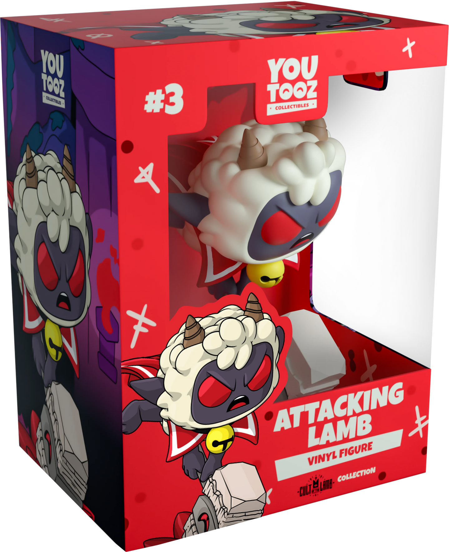 Cult Of The Lamb Youtooz Vinyl Figure Attacking Lamb