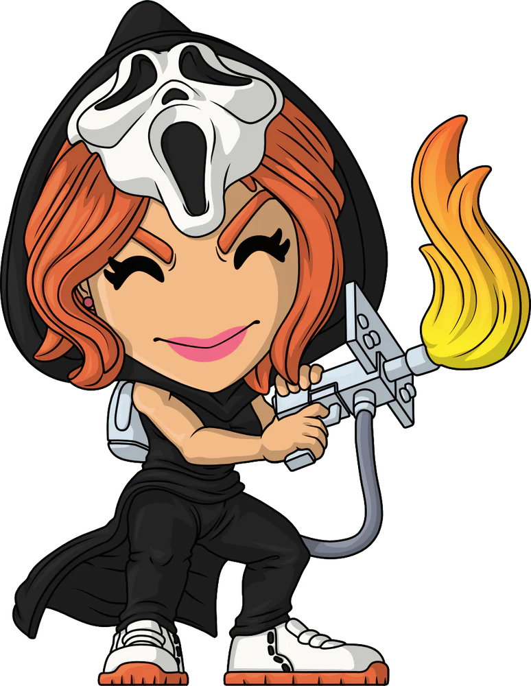 Scream Youtooz Vinyl Figure Ghost Face x Creator Ghost Face Chelsea