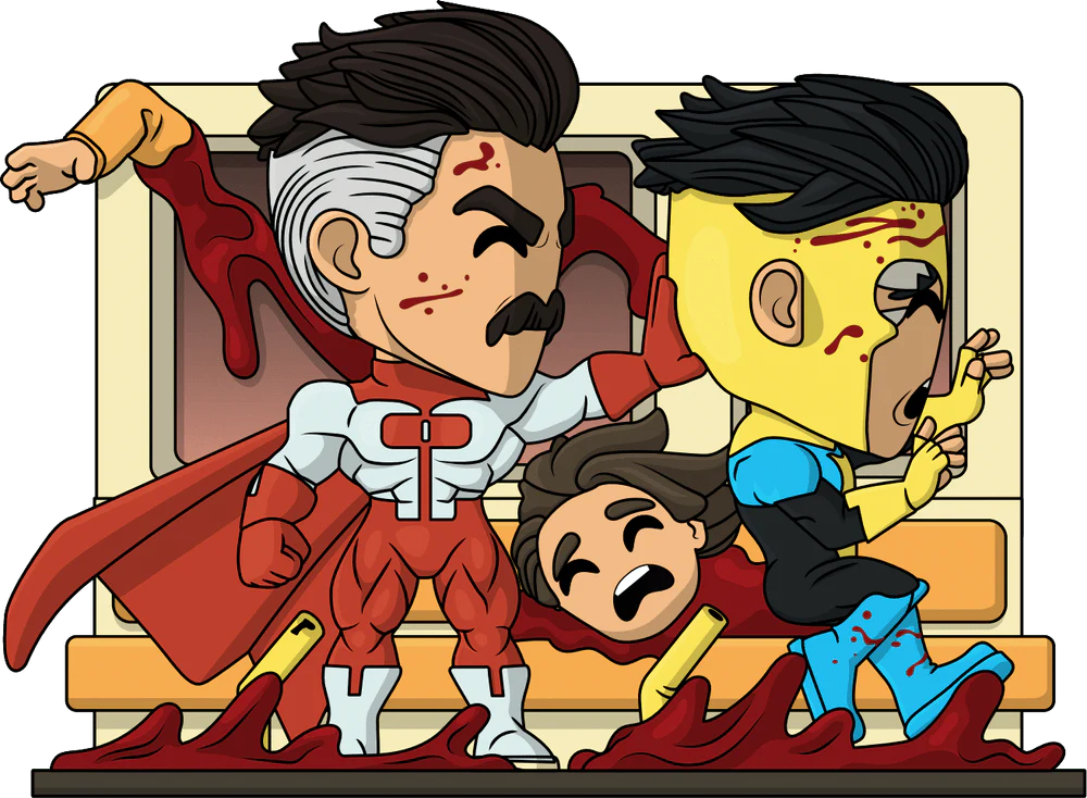 Invincible Youtooz Vinyl Figure Omni-man And Invincible