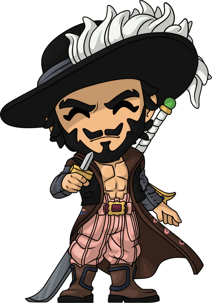 One Piece Live Action Youtooz Vinyl Figure Mihawk