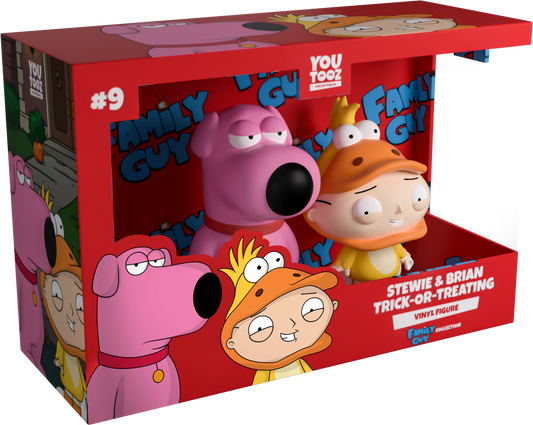 Family Guy Youtooz Vinyl Figure Stewie & Brian Trick or Treating