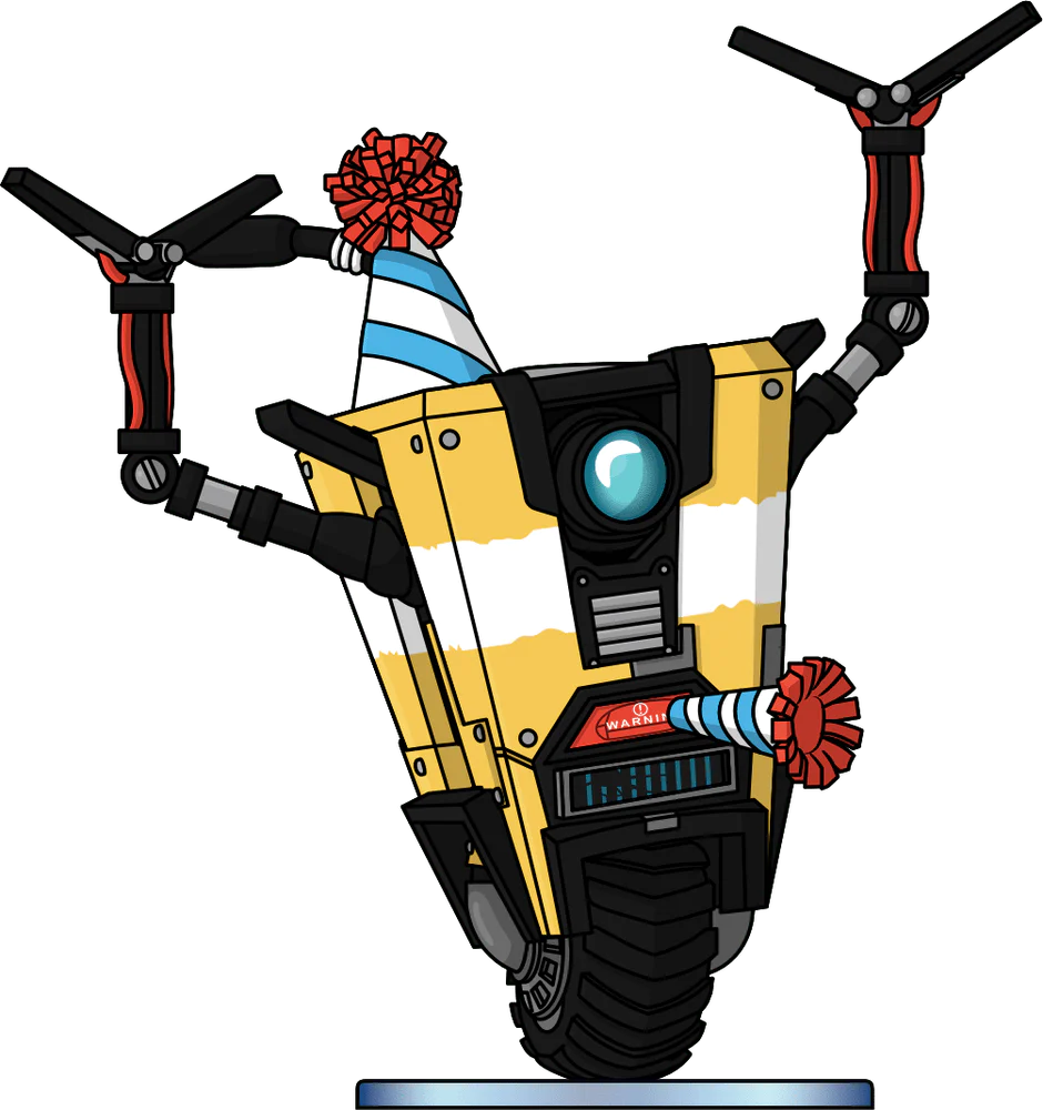 Borderlands Youtooz Vinyl Figure Claptrap