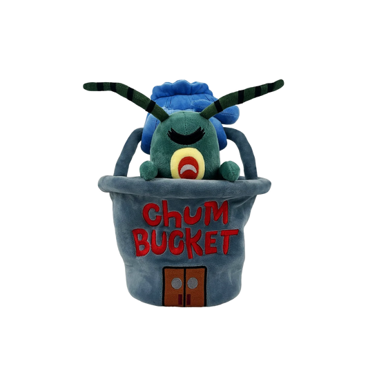 Spongebob Squarepants Plankton Chum Bucket Youtooz Plush (9IN)