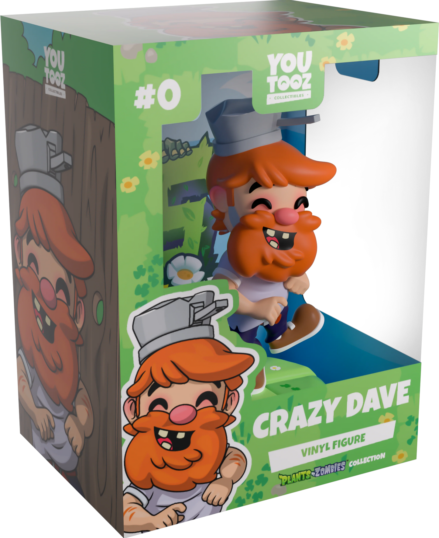 Plants vs Zombies Youtooz Vinyl Figure Crazy Dave