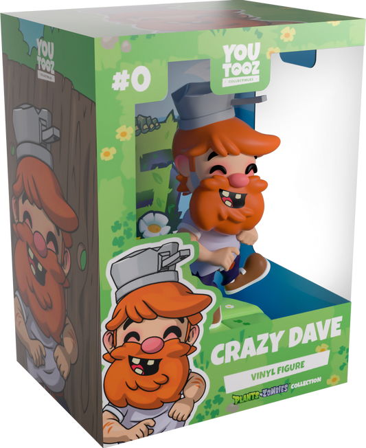 Plants vs Zombies Youtooz Vinyl Figure Crazy Dave