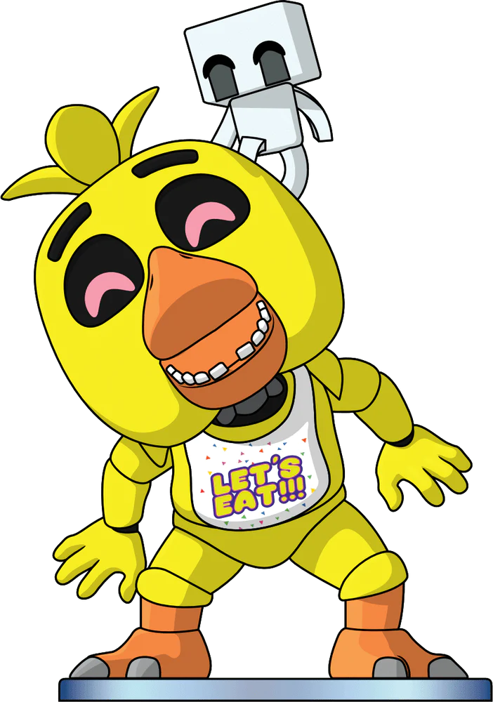 Five Nights At Freddys Youtooz Vinyl Figure Chica Haunted