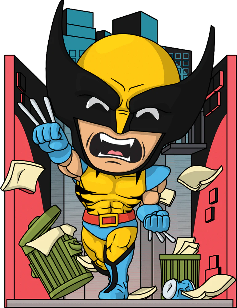 X-Men Youtooz Vinyl Figure Omnibus Vol.4 Wolverine