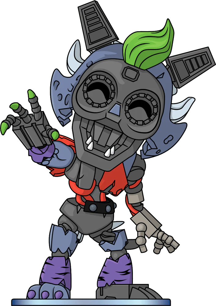 Five Nights At Freddys Youtooz Vinyl Figure Roxy Ruined